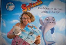 “Splash un delfín en carrera contra el tiempo”, el nuevo cuento infantil de la escritora Lise Ménard